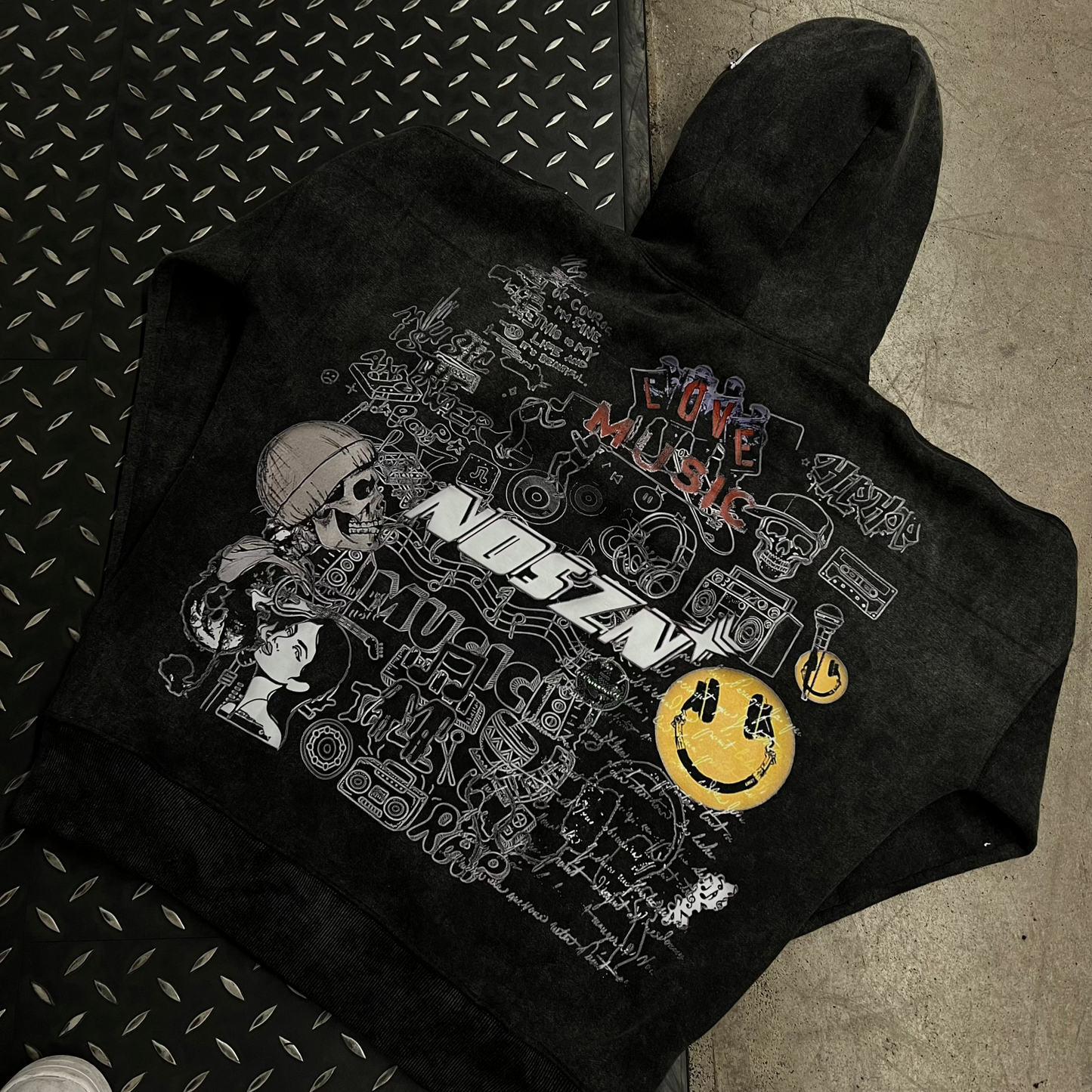 Obsidian Headphone Hoodie